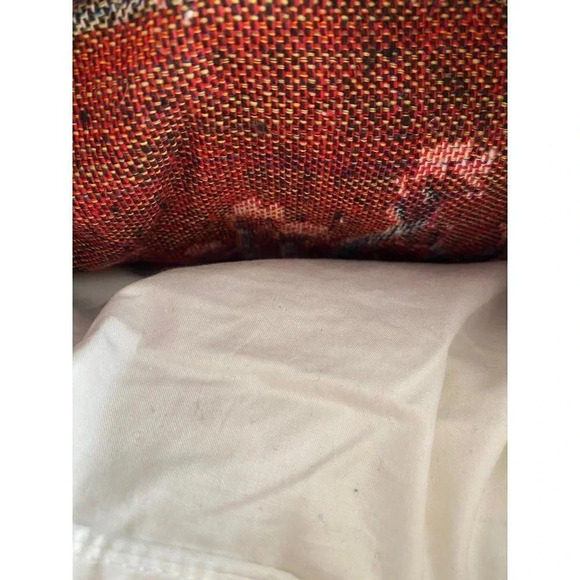 Vintage Santa Claus Christmas Tapestry Pillow 18x18 Inch Feather Fill Festive - Picture 2 of 16